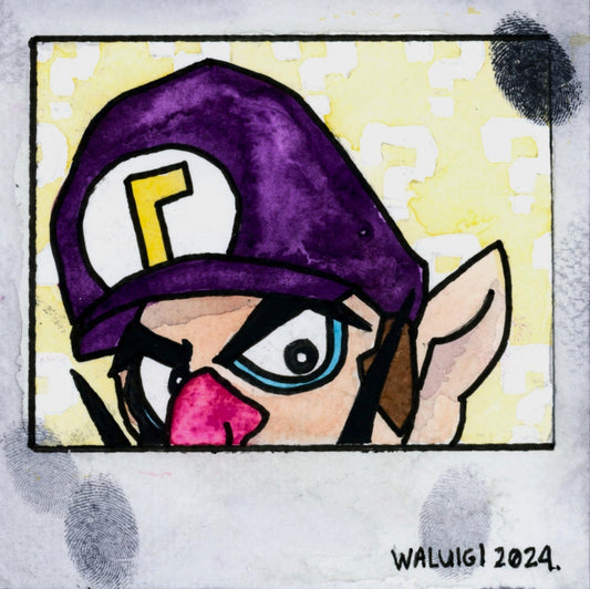 "Waluigi" - Original Painting