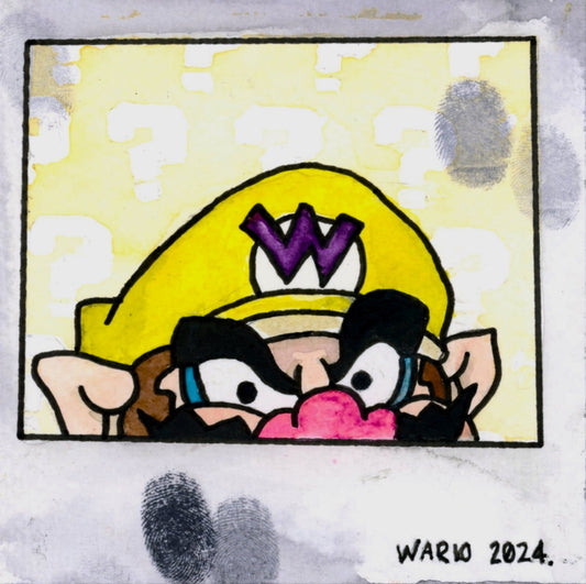 "Wario" - Original Painting